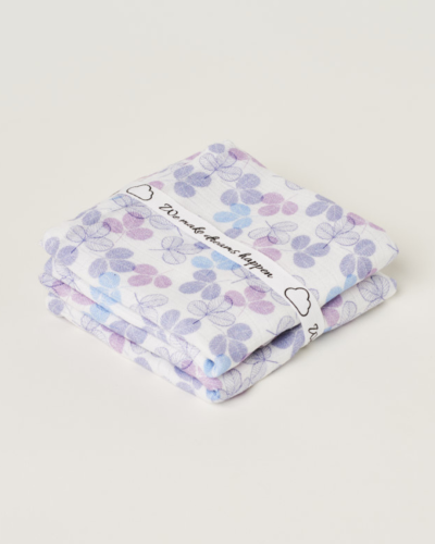 Pieluszki bambusowe French Lilac, 2-pack