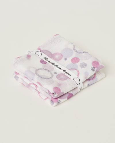 Pieluszki bambusowe Royal Plum, 2-pack